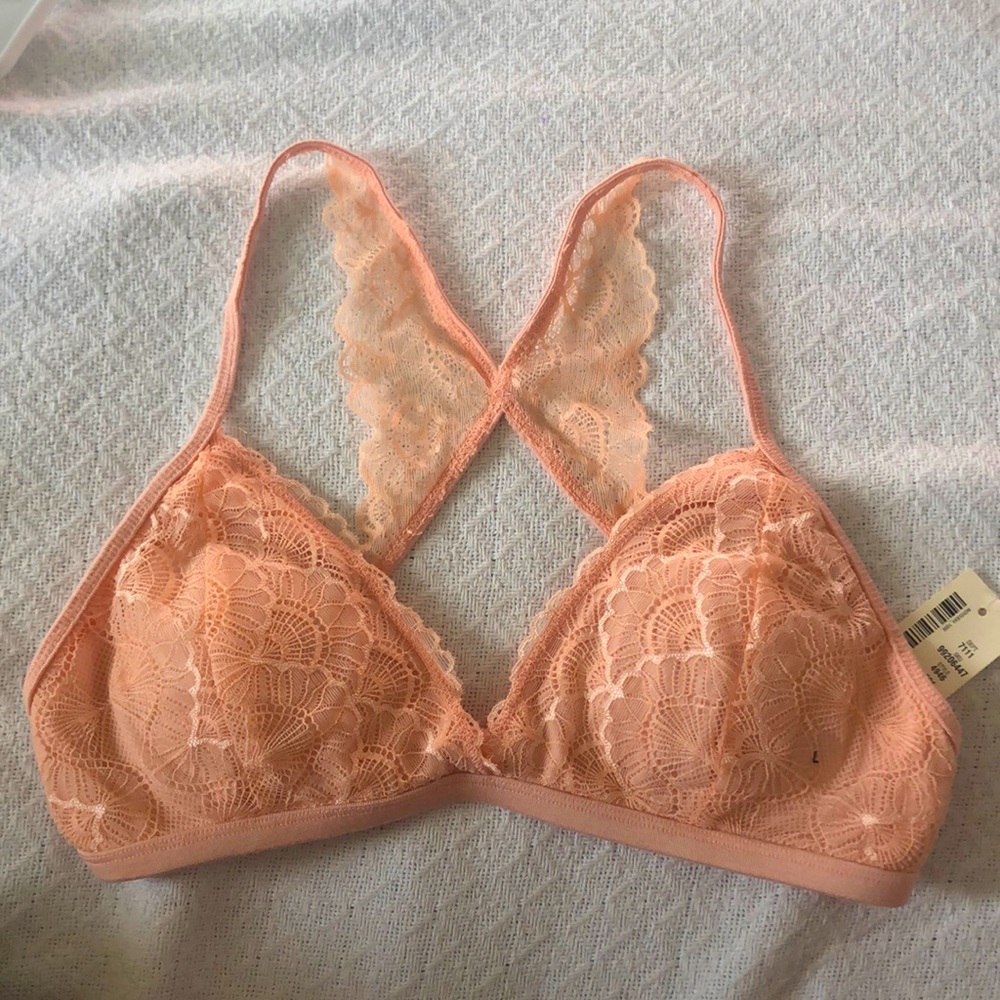 Aeropostale Peach Bralette NWT